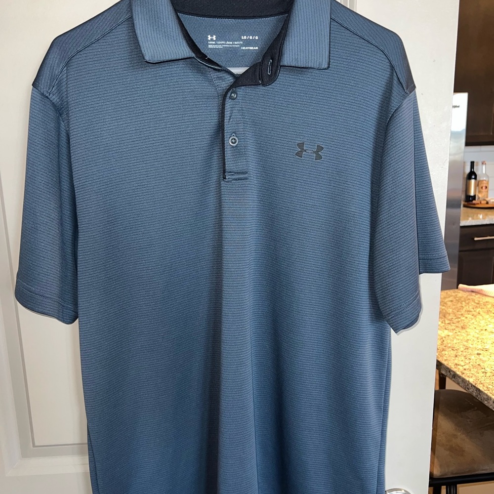 Under Armour Men's Grey Polo Shirt